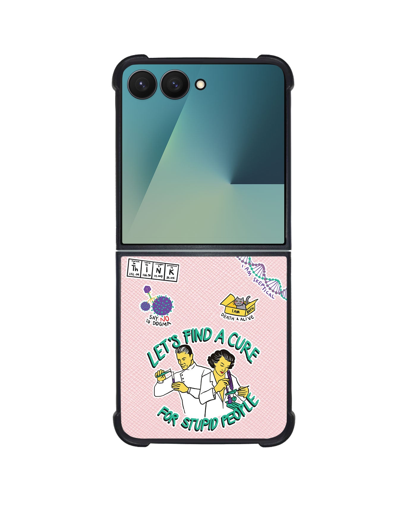 Android Flip / Fold Leather Grip - Science 2.0