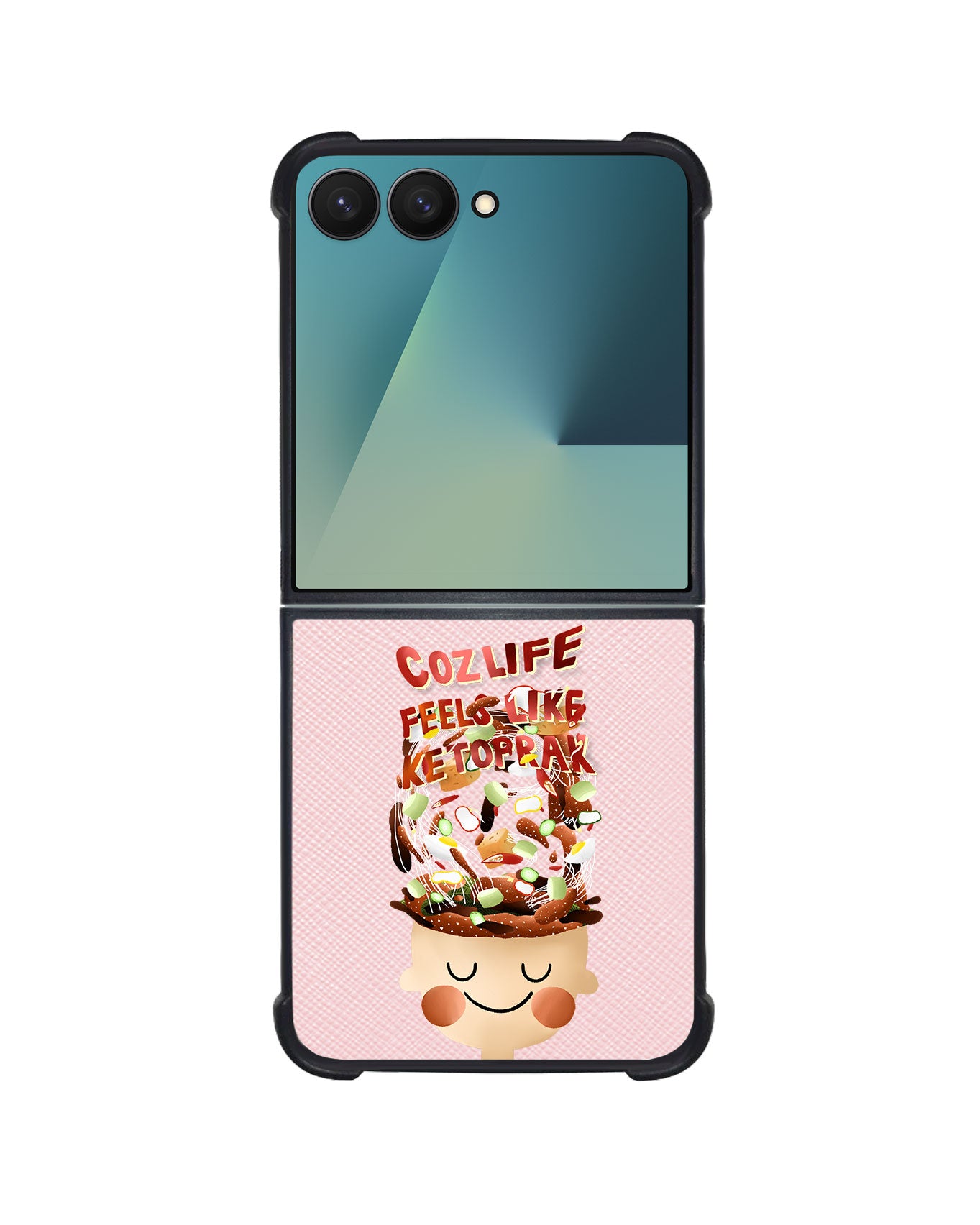 Android Flip / Fold Leather Grip - Ketopuns