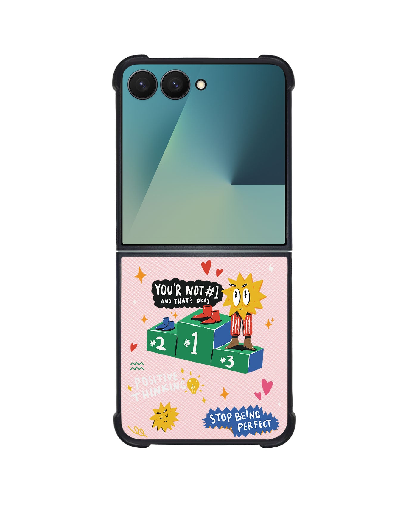 Android Flip / Fold Leather Grip - Selfless Love 4.0