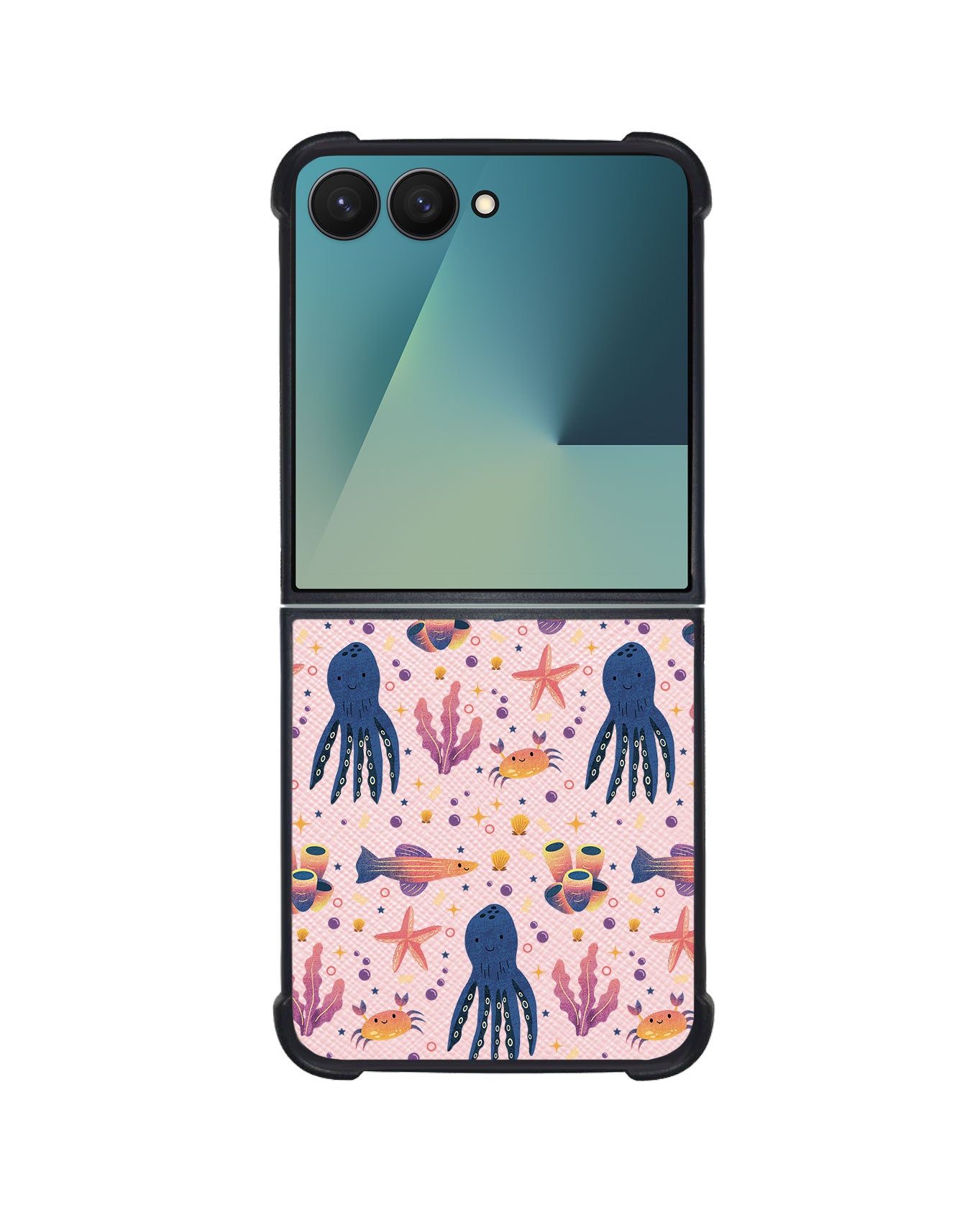 Android Flip / Fold Leather Grip - Underwater Dreams 1.0