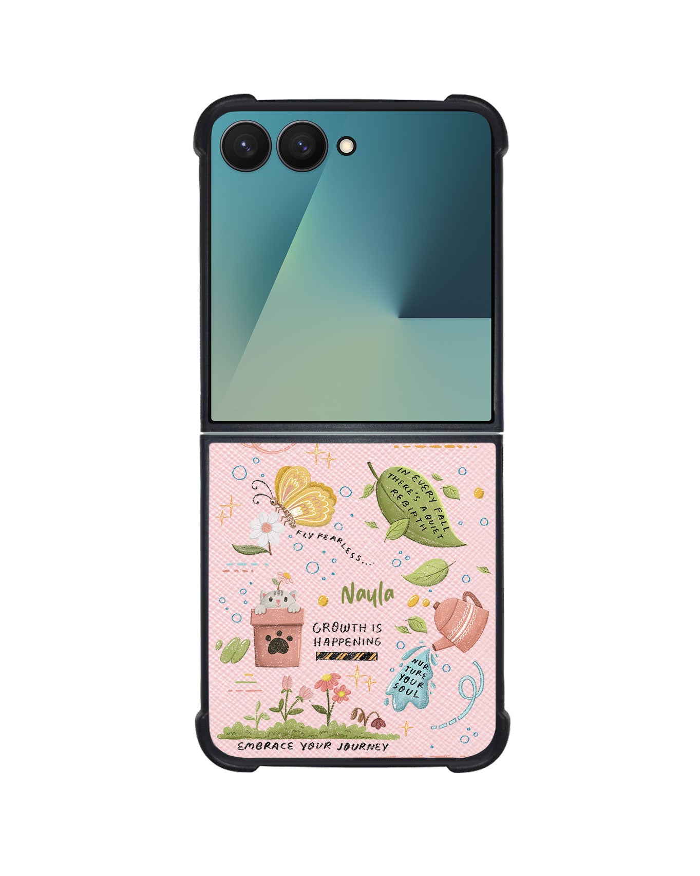 Android Flip / Fold Leather Grip - Growth