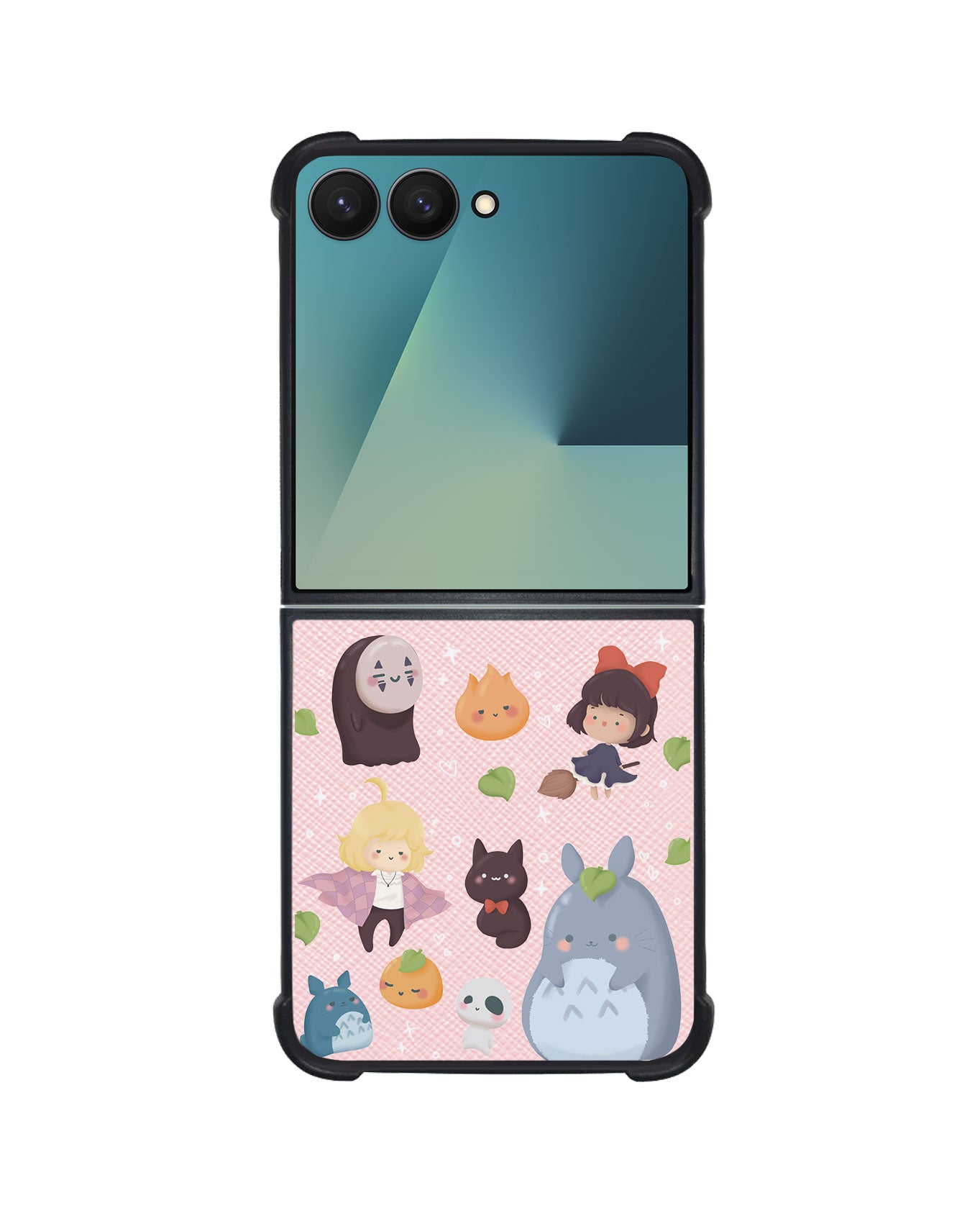 Android Flip / Fold Leather Grip - Ghibli