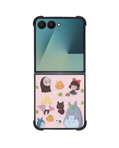 Android Flip / Fold Leather Grip - Ghibli