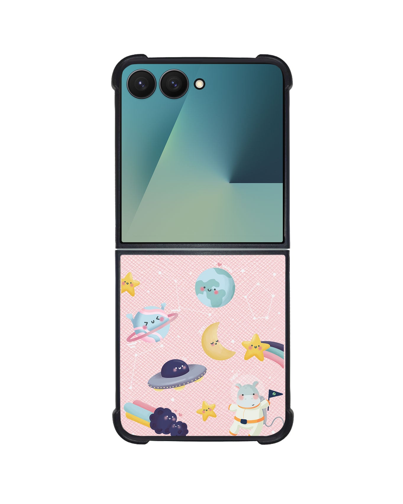 Android Flip / Fold Leather Grip - Galaxy (Artevefacts)