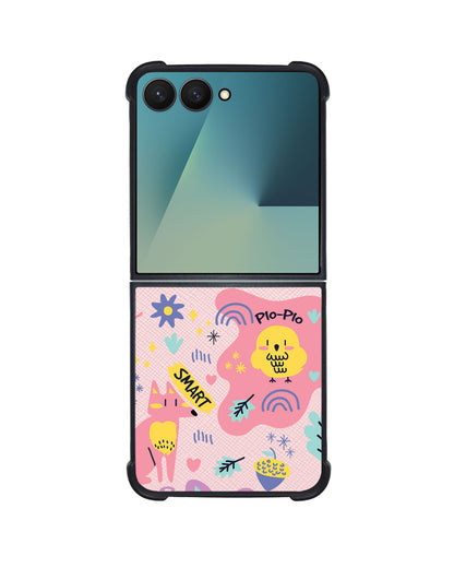 Android Flip / Fold Leather Grip - Pio n Friends