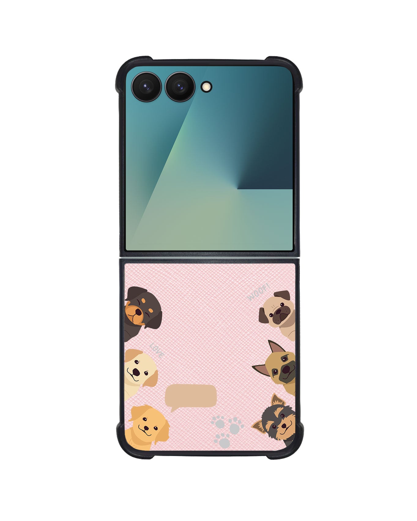 Android Flip / Fold Leather Grip - Ruff Family