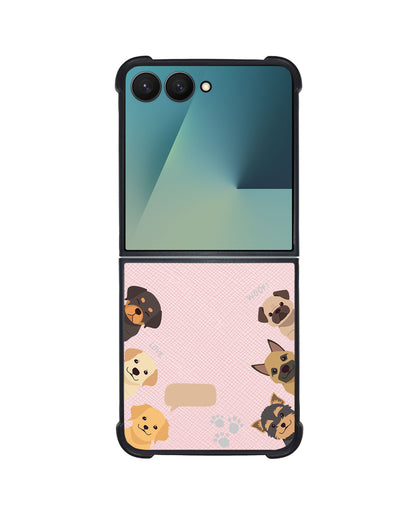 Android Flip / Fold Leather Grip - Ruff Family