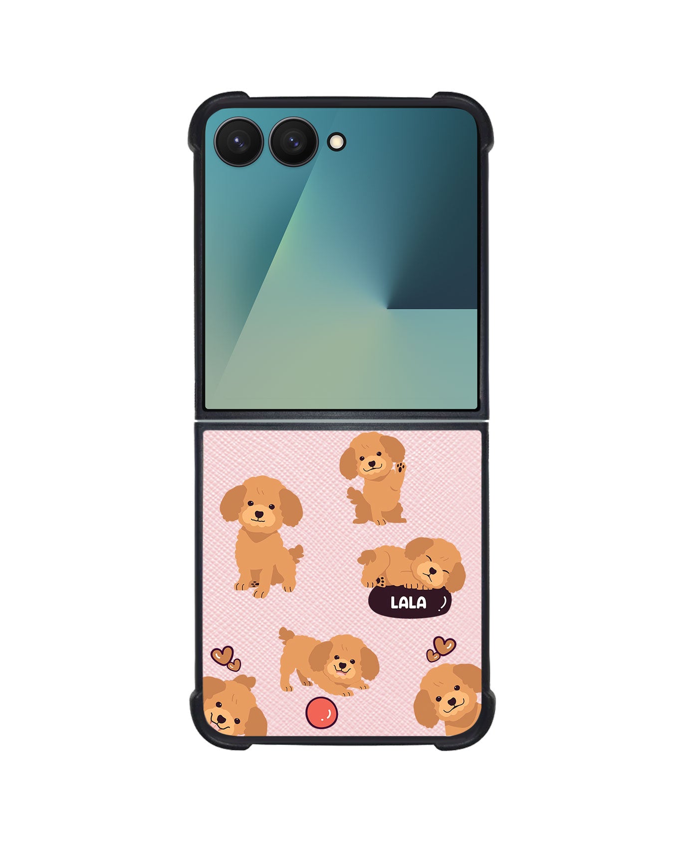 Android Flip / Fold Leather Grip - Poodle Squad