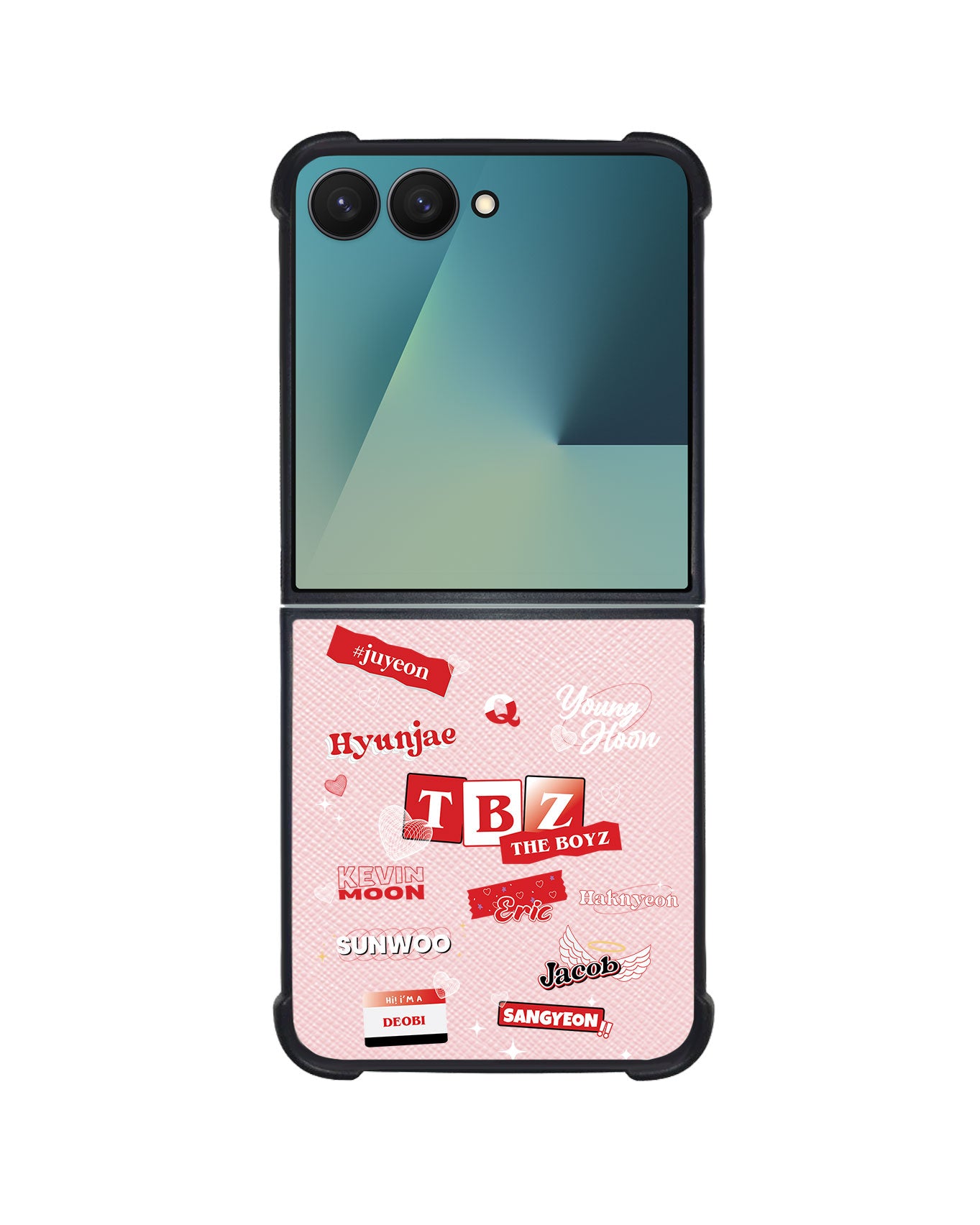 Android Flip / Fold Leather Grip - The Boyz Members