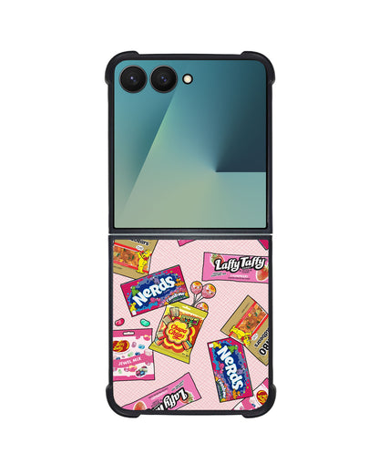 Android Flip / Fold Leather Grip - Sweets and Gummies