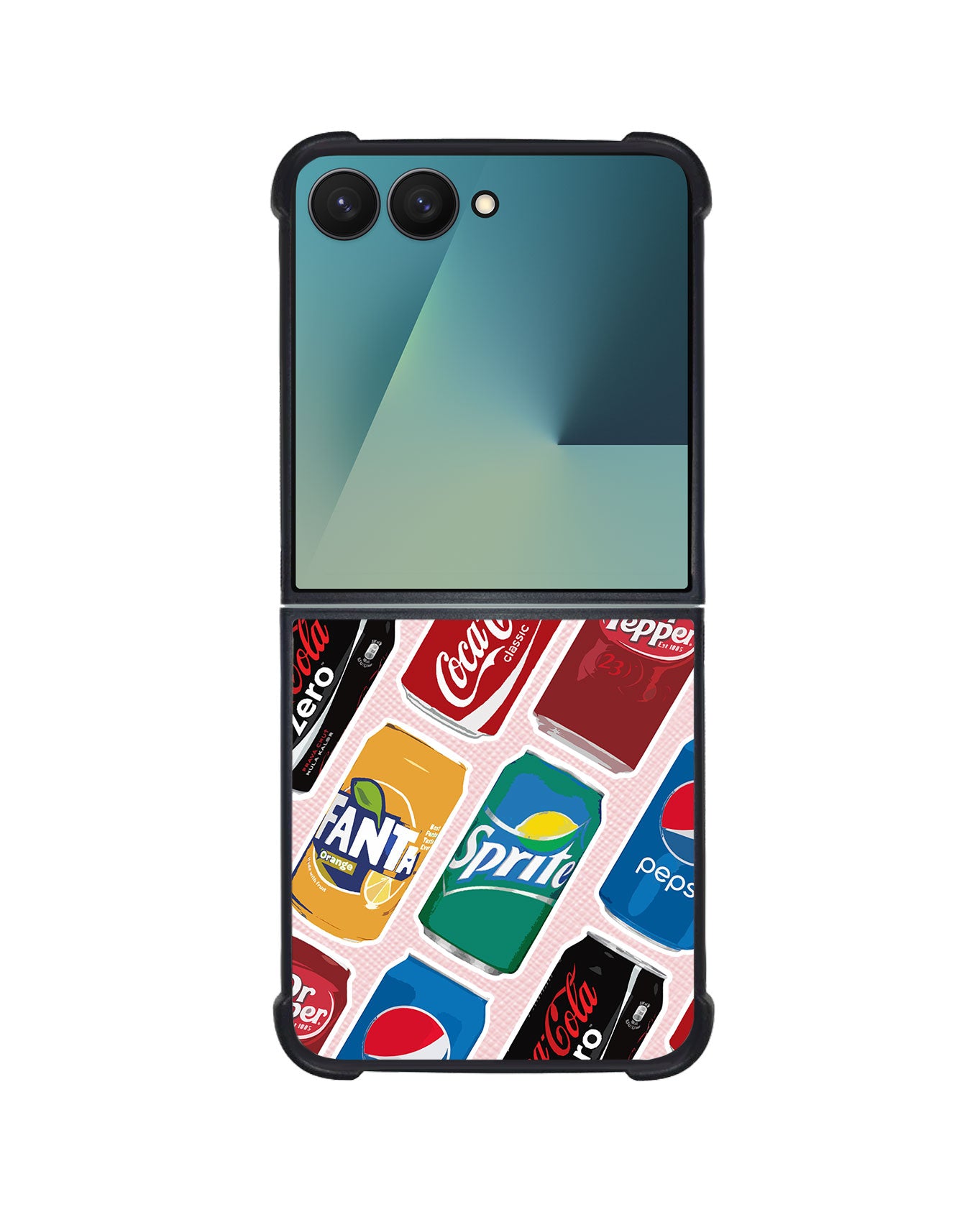 Android Flip / Fold Leather Grip - Soda