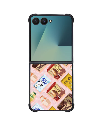 Android Flip / Fold Leather Grip - K-Snack