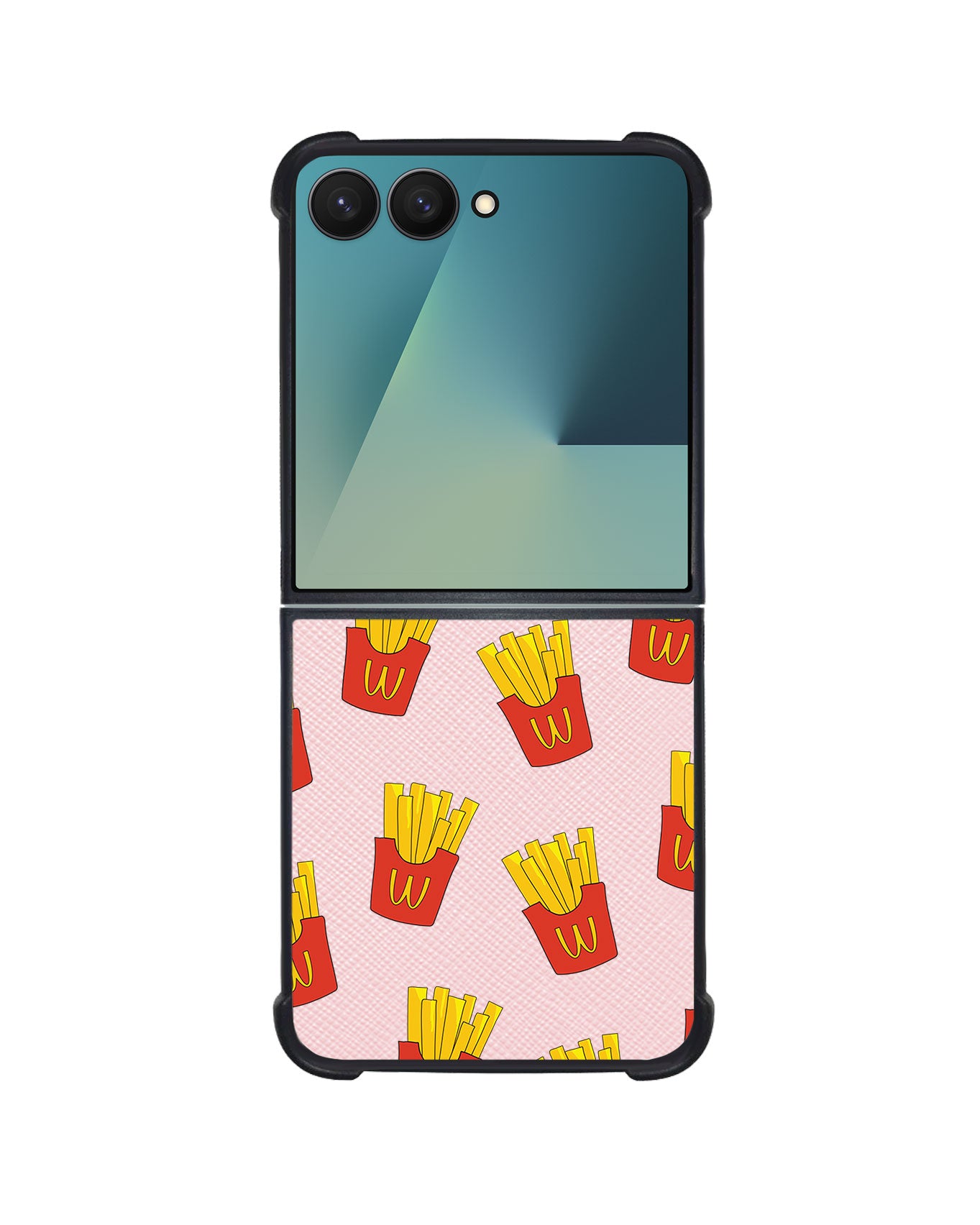 Android Flip / Fold Leather Grip - Fries 1.0
