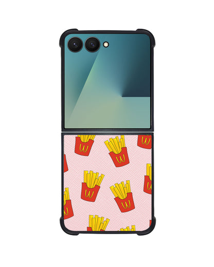 Android Flip / Fold Leather Grip - Fries 1.0