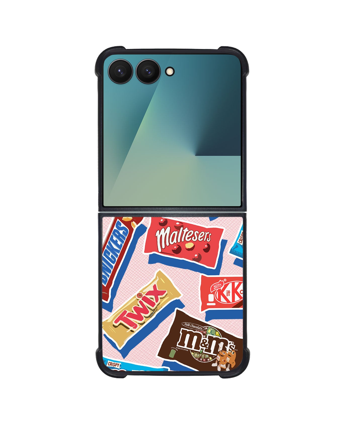 Android Flip / Fold Leather Grip - Choco Sweet