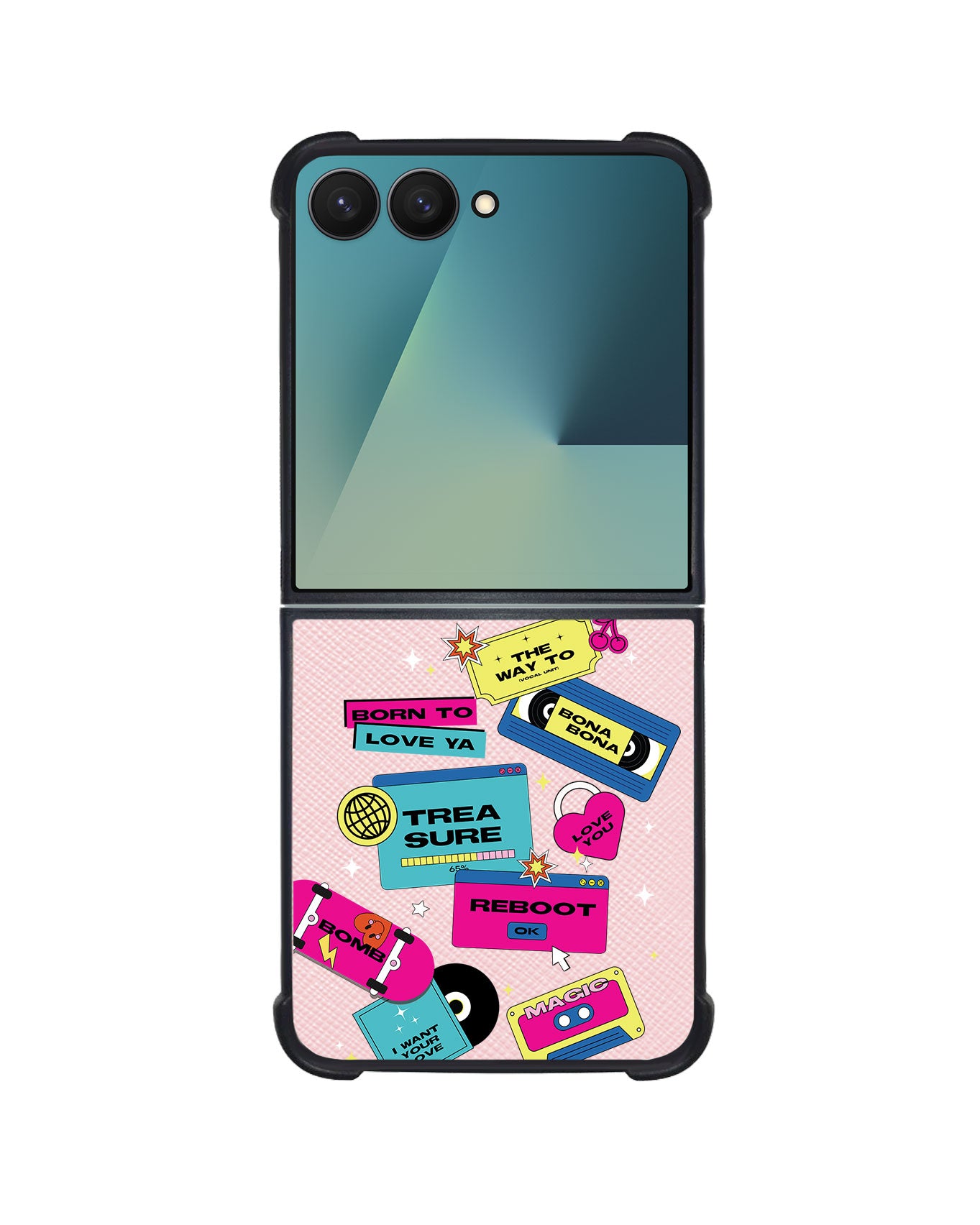 Android Flip / Fold Leather Grip - Treasure Reboot