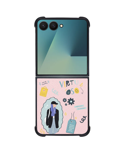 Android Flip / Fold Leather Grip - ISTP