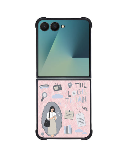 Android Flip / Fold Leather Grip - ISTJ