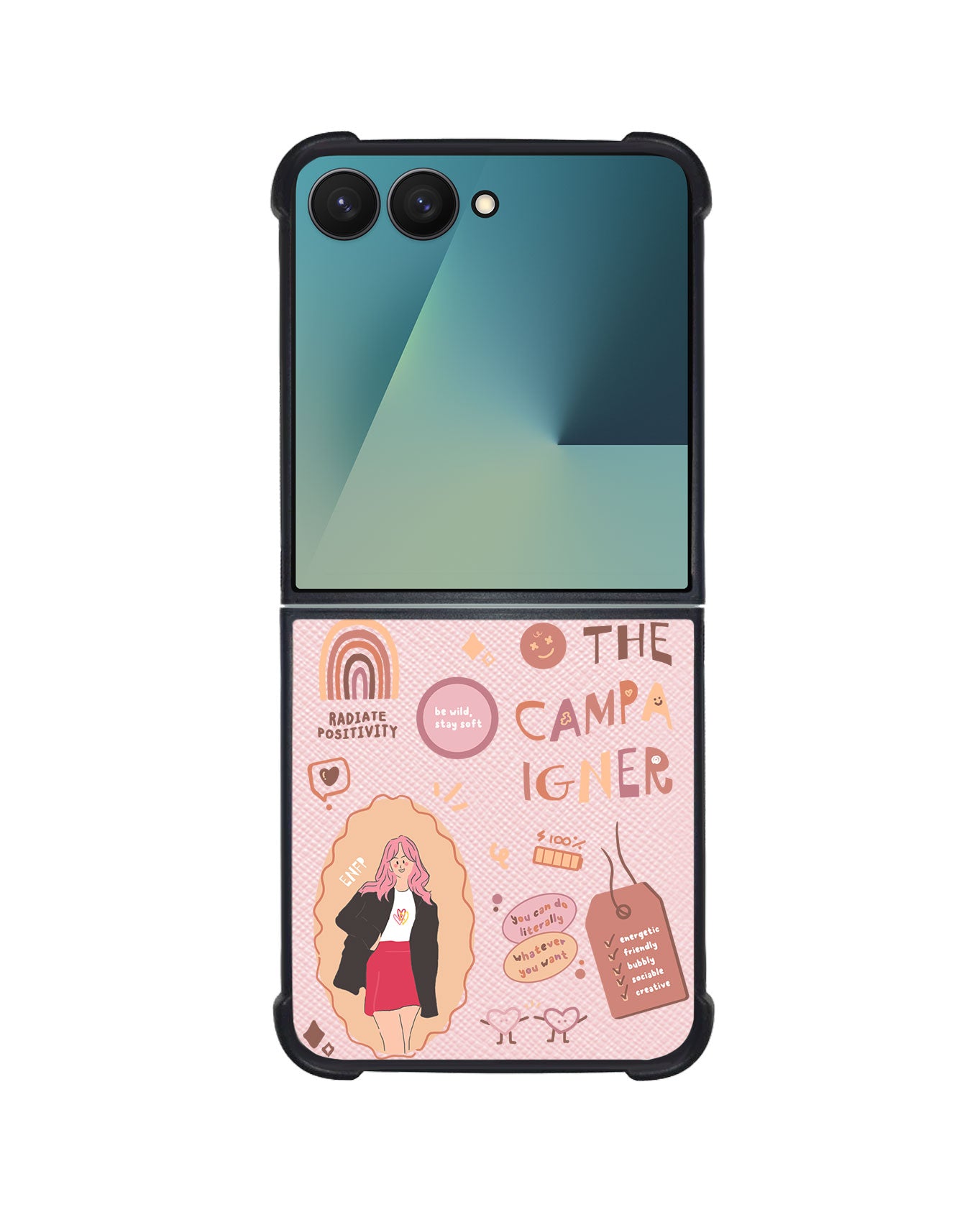 Android Flip / Fold Leather Grip - ENFP