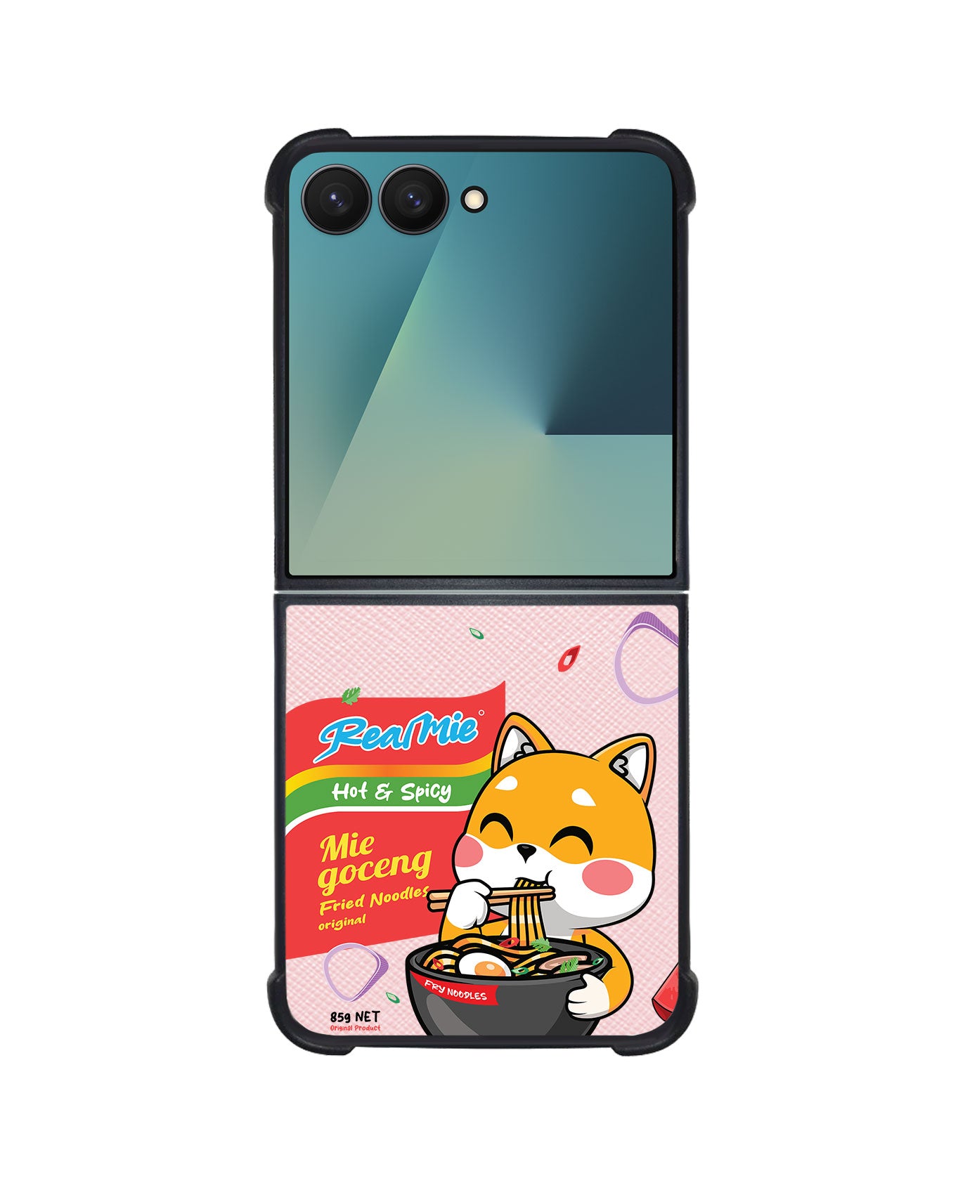 Android Flip / Fold Leather Grip - Realmie