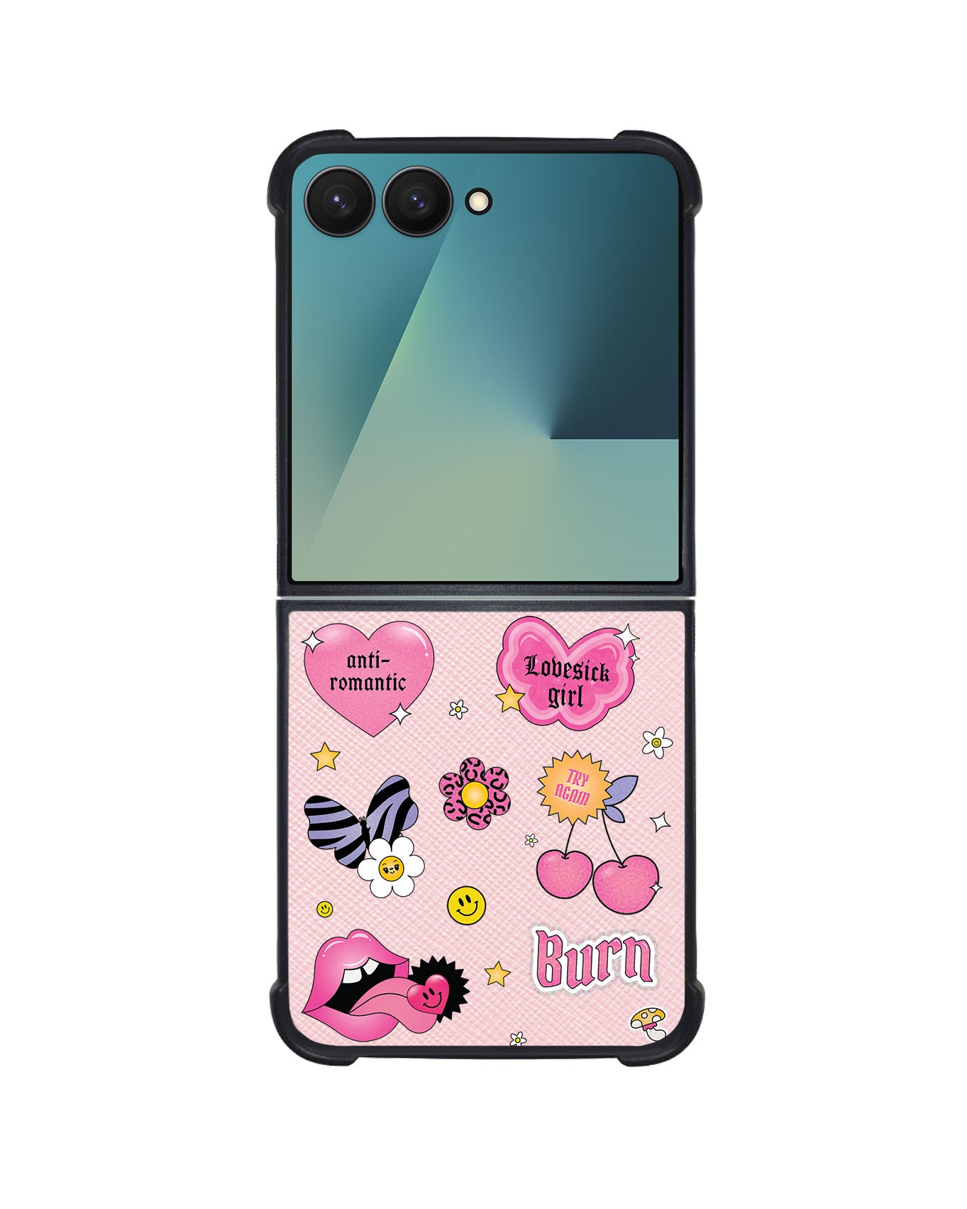 Android Flip / Fold Leather Grip - Lovesick