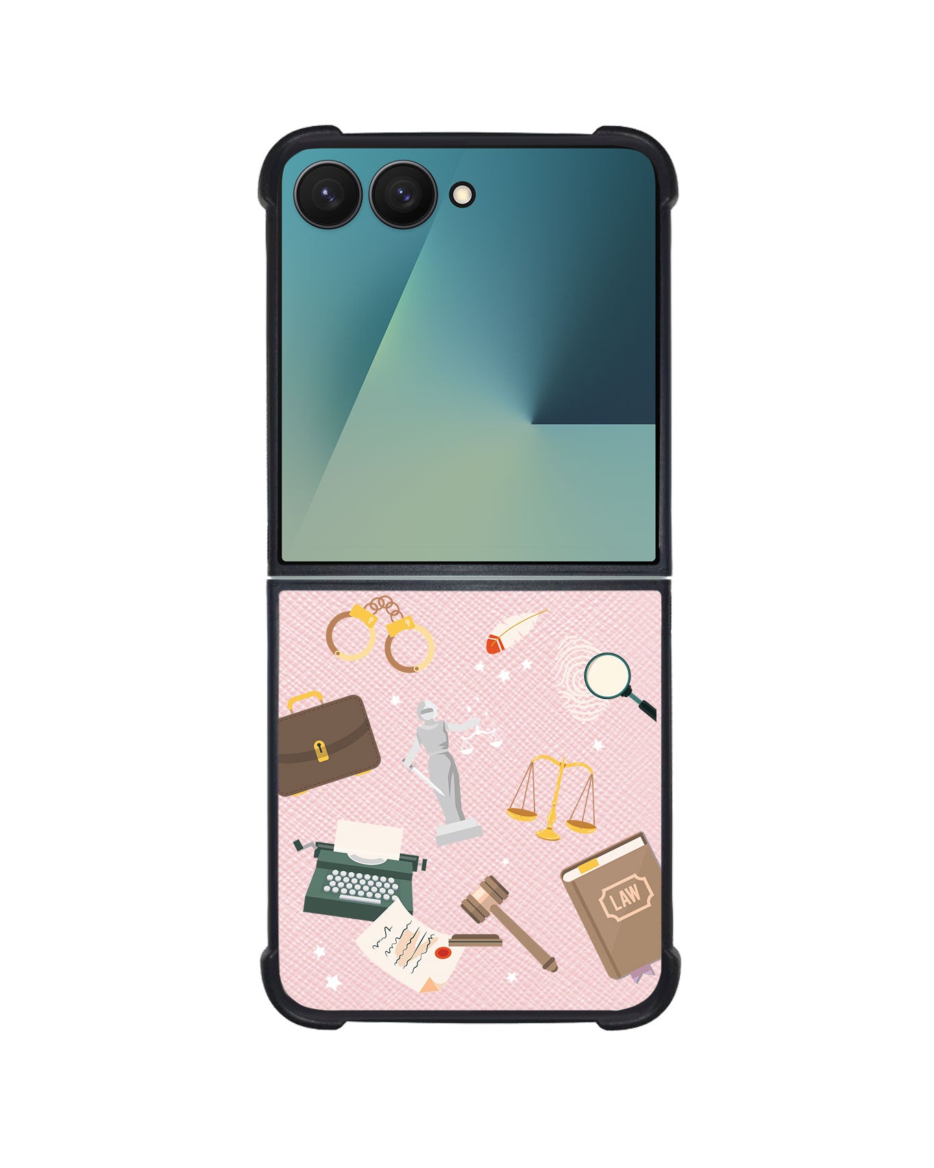 Android Flip / Fold Leather Grip - Lawyer