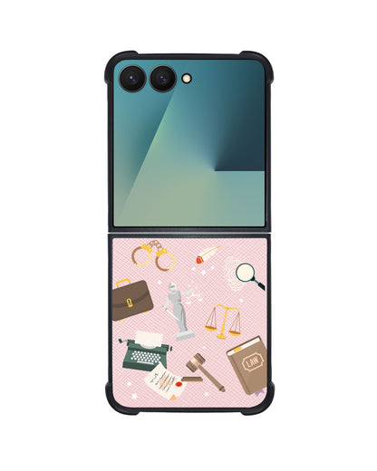 Android Flip / Fold Leather Grip - Lawyer