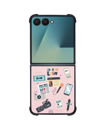 Android Flip / Fold Leather Grip - Journalism