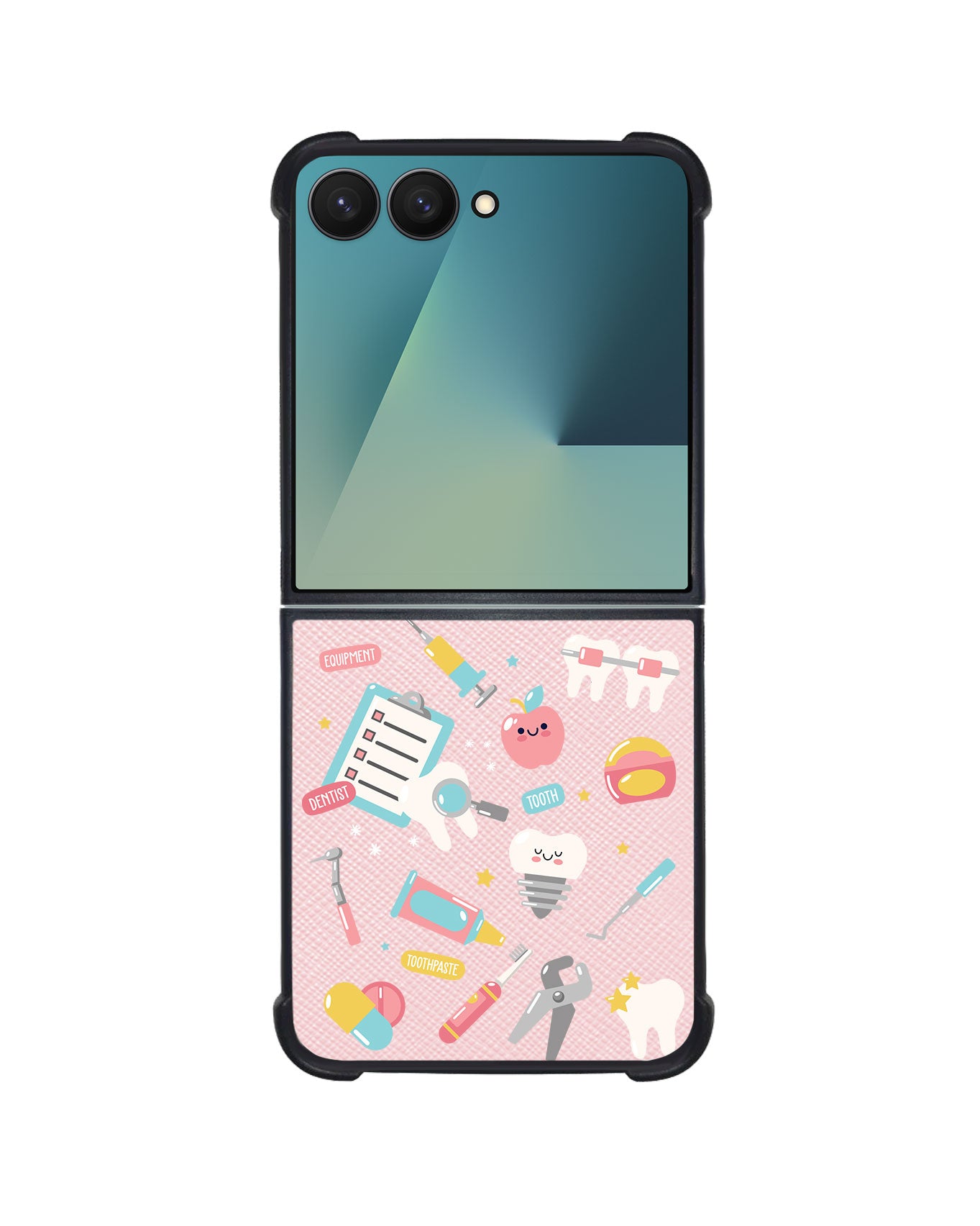 Android Flip / Fold Leather Grip - Dentist