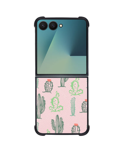 Android Flip / Fold Leather Grip - Cactus