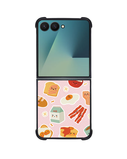 Android Flip / Fold Leather Grip - English Breakfast