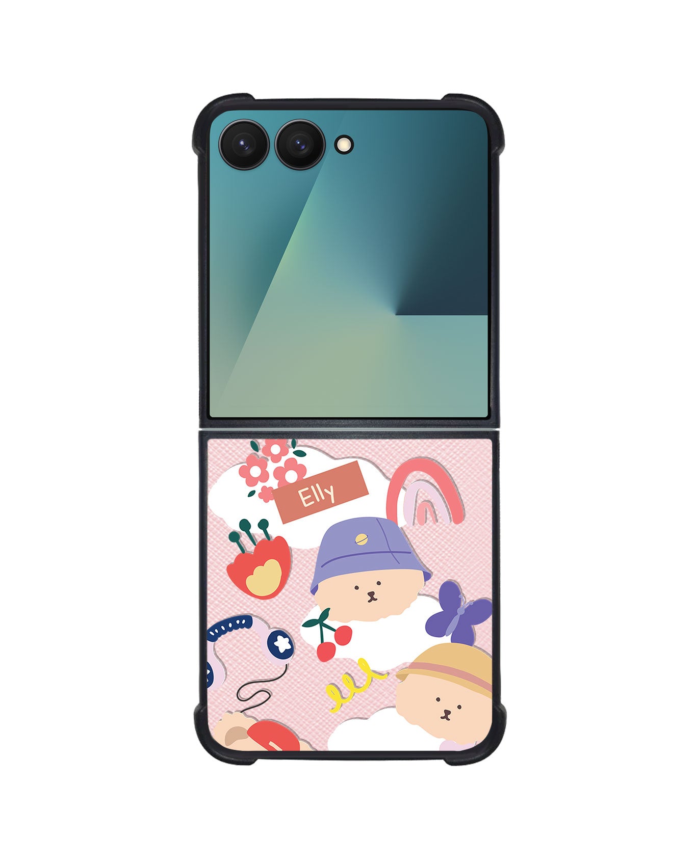 Android Flip / Fold Leather Grip - Bear in Style