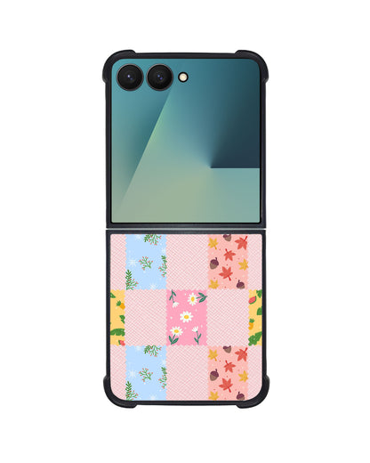 Android Flip / Fold Leather Grip - Four Seasons Stamps