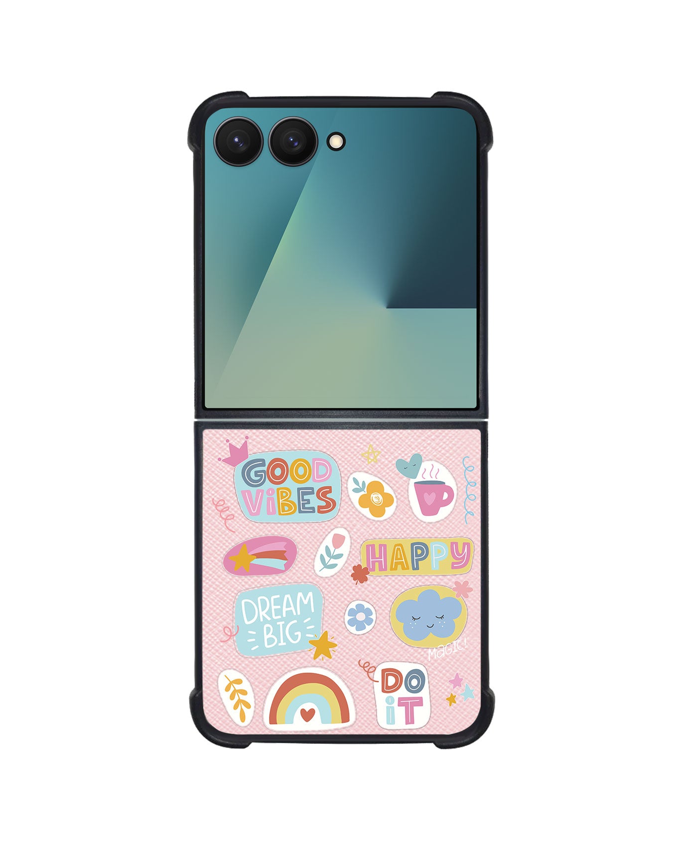 Android Flip / Fold Leather Grip - Good Day 2.0