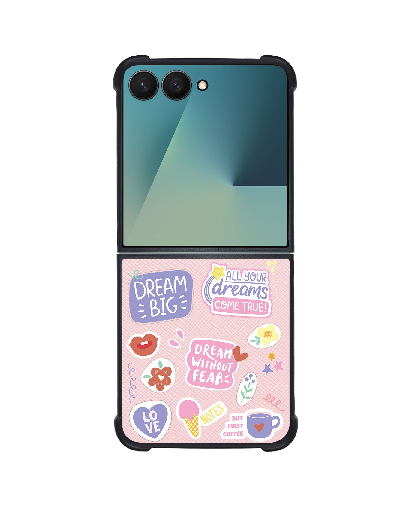 Android Flip / Fold Leather Grip - Dream Sticker Pack