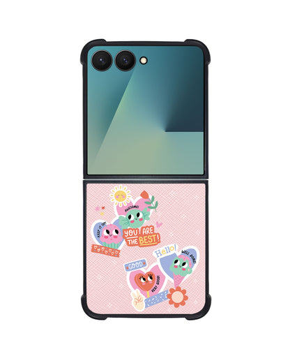 Android Flip / Fold Leather Grip - Dessert Party