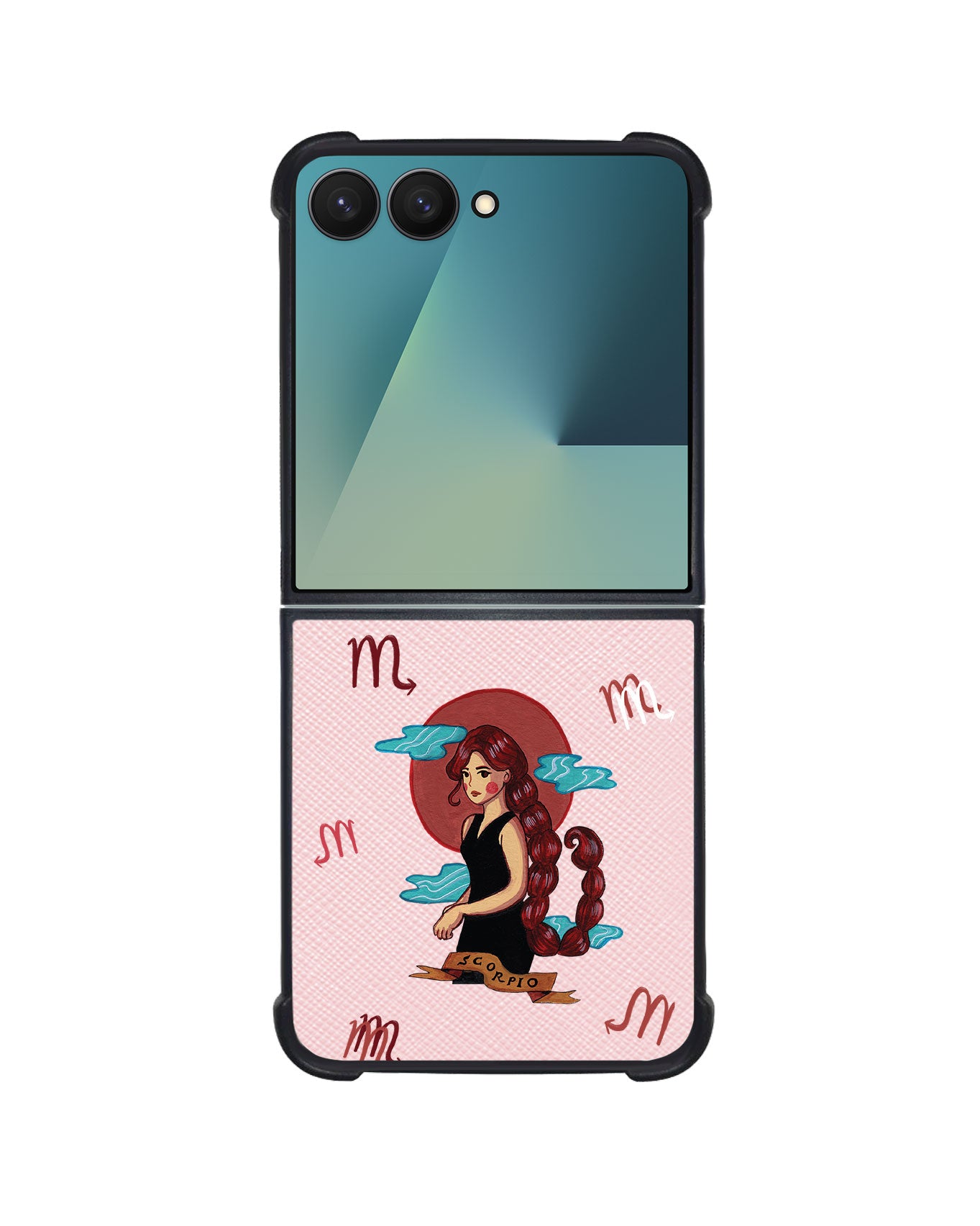 Android Flip / Fold Leather Grip - Scorpio