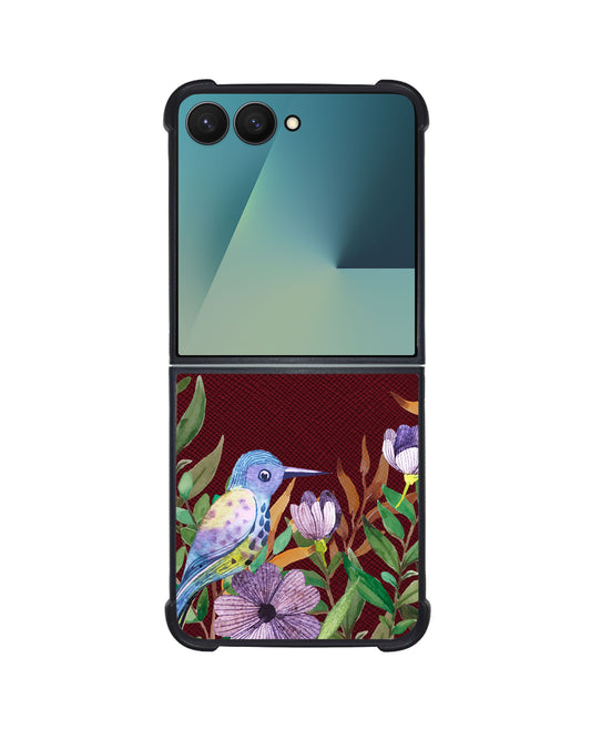 Android Flip / Fold Leather Grip - Orchid