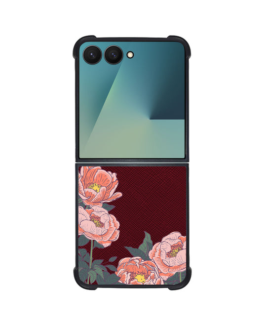 Android Flip / Fold Leather Grip - Carnation 2.0