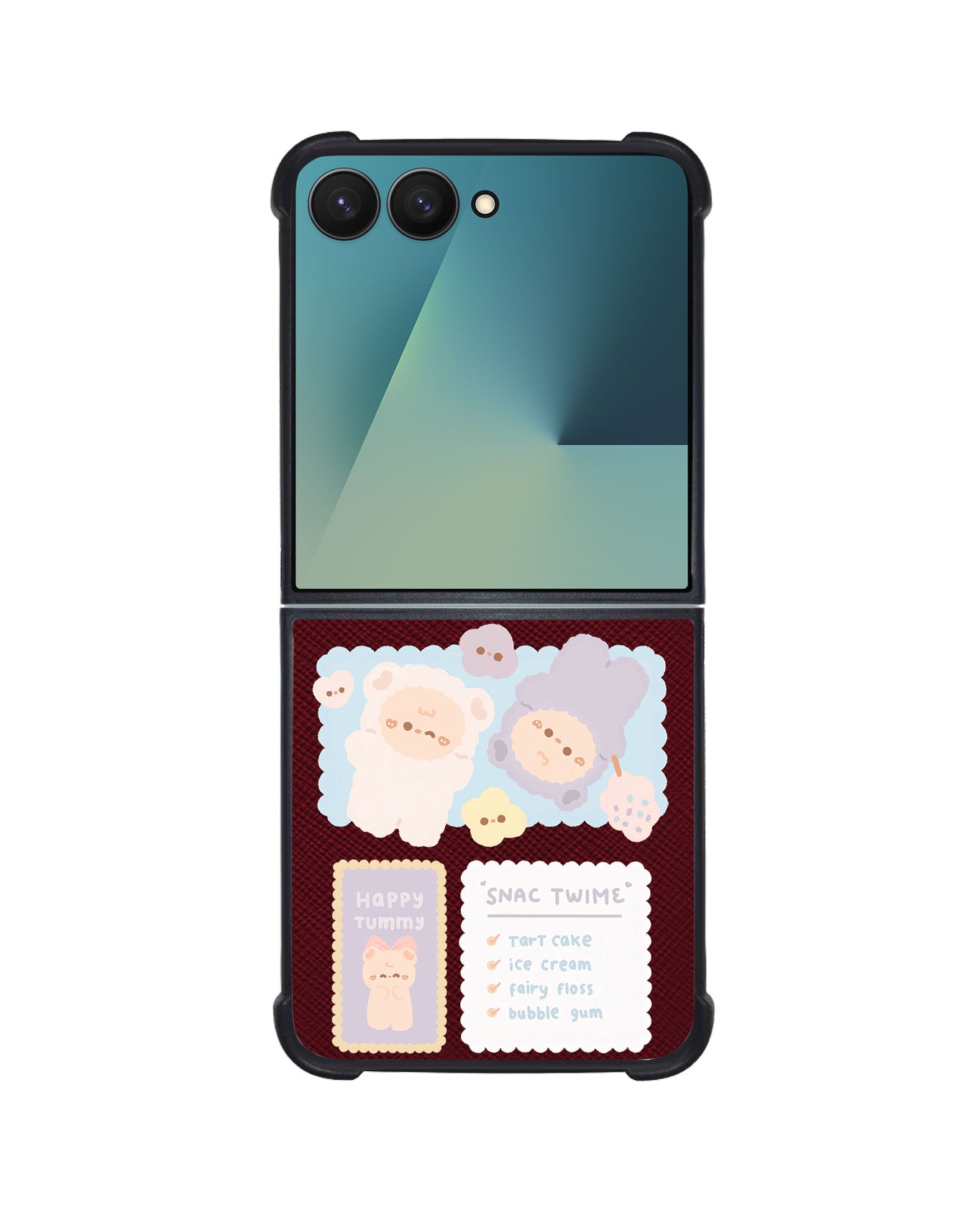 Android Flip / Fold Leather Grip - Sweets Heaven