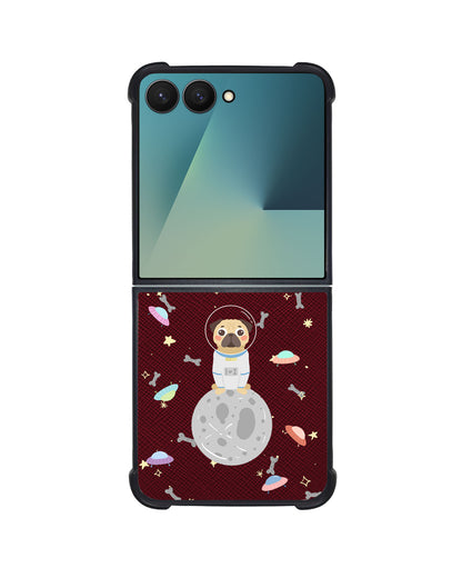 Android Flip / Fold Leather Grip - Pugstronaut