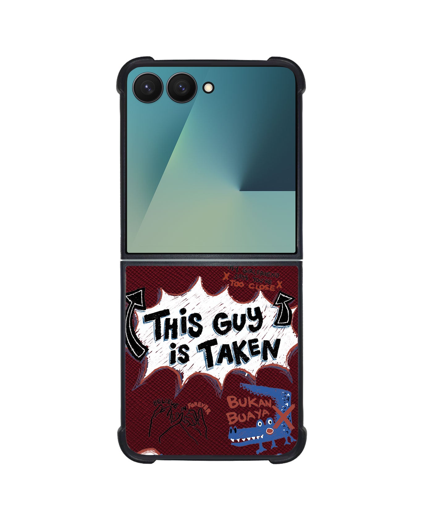 Android Flip / Fold Leather Grip - Pelakor Proof (For Him)