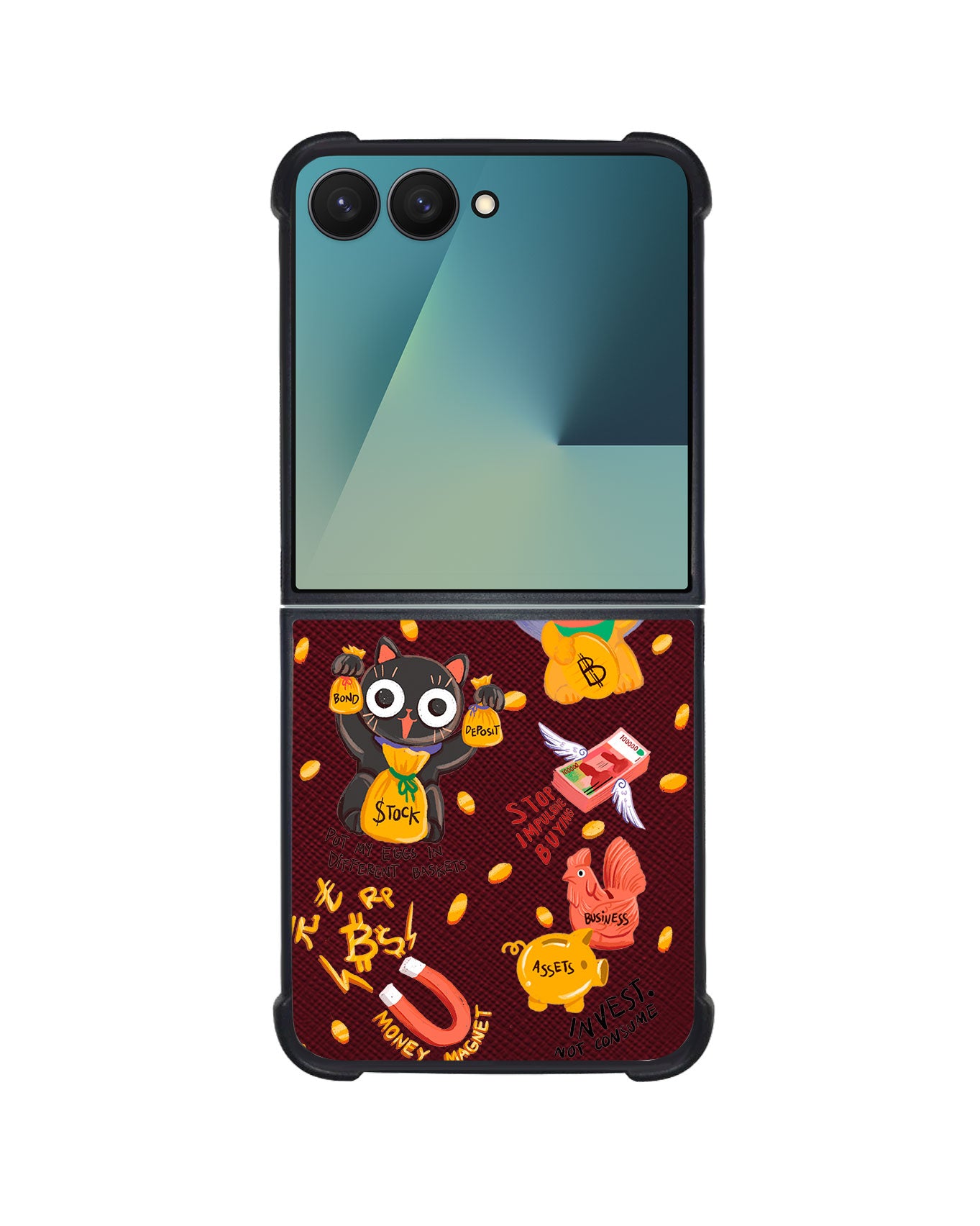 Android Flip / Fold Leather Grip - I Am... Money Magnet!!!