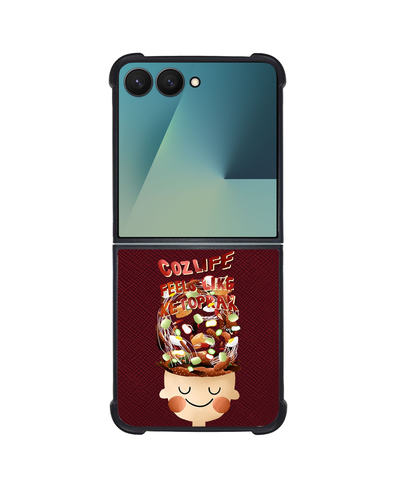 Android Flip / Fold Leather Grip - Ketopuns