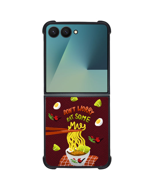 Android Flip / Fold Leather Grip - Go Eat Some Mie