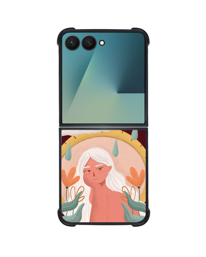 Android Flip / Fold Leather Grip - Adara