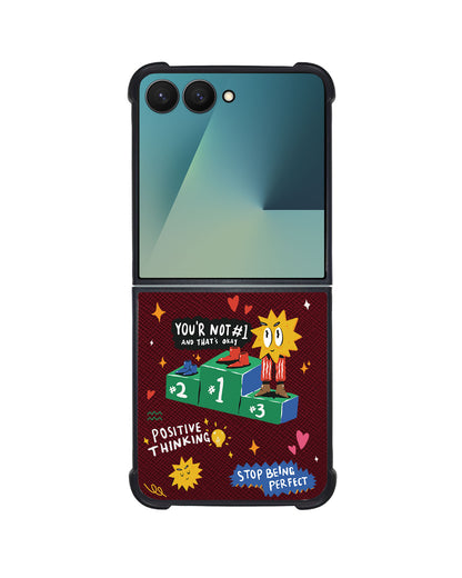 Android Flip / Fold Leather Grip - Selfless Love 4.0