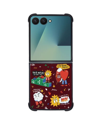 Android Flip / Fold Leather Grip - Selfless Love 2.0