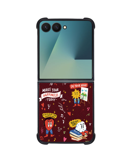 Android Flip / Fold Leather Grip - Selfless Love 1.0