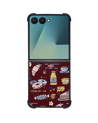 Android Flip / Fold Leather Grip - Sweets